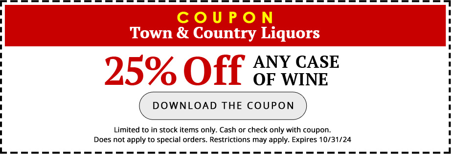 25% Off Any Case of Wine